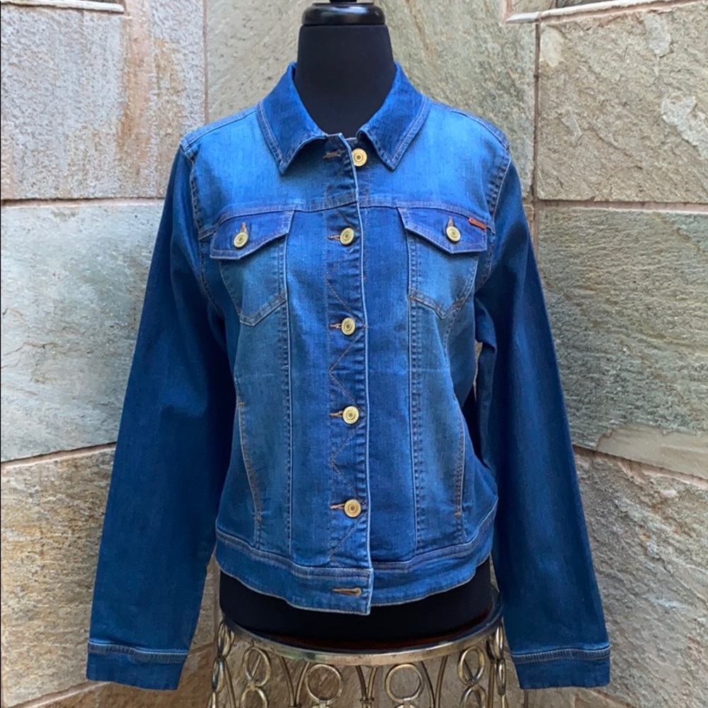 ISAAC MIZRAHI LIVE! Stunning denim jacket